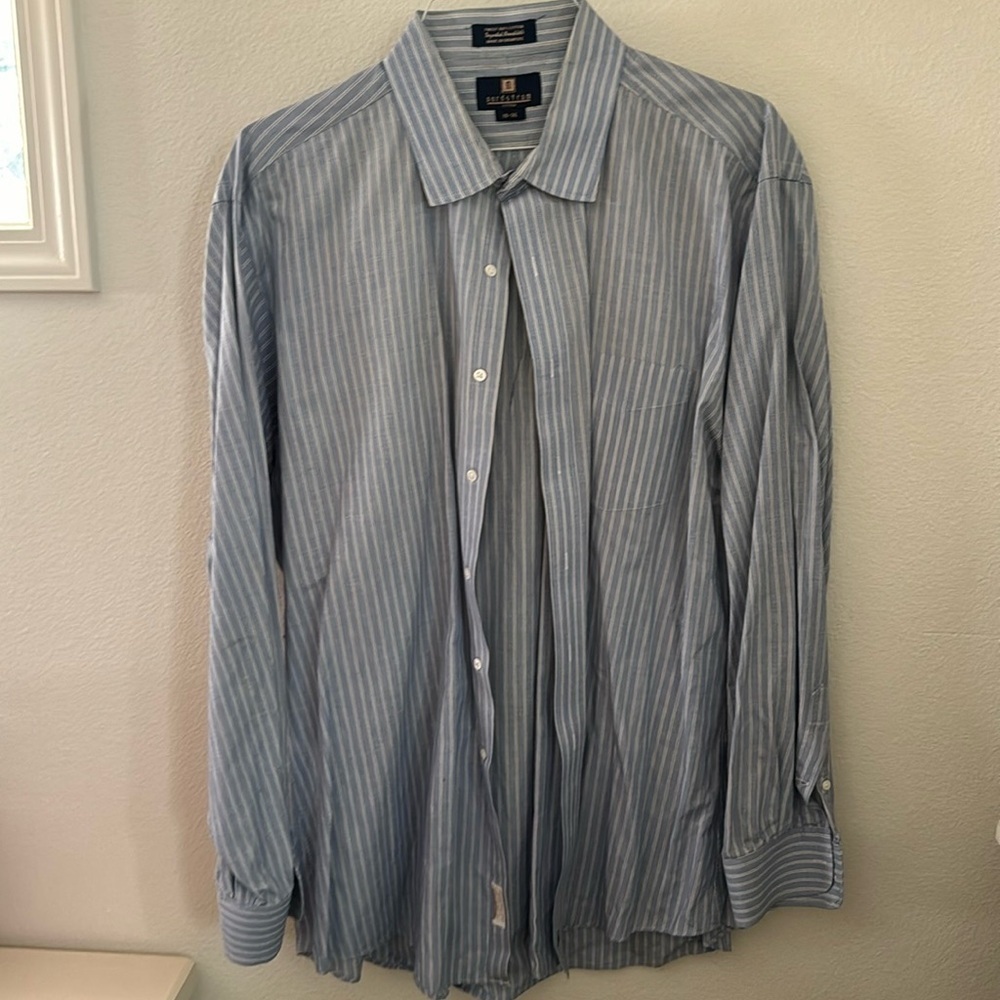 Nordstrom Long Sleeve Button Down Dress Shirt 18/36